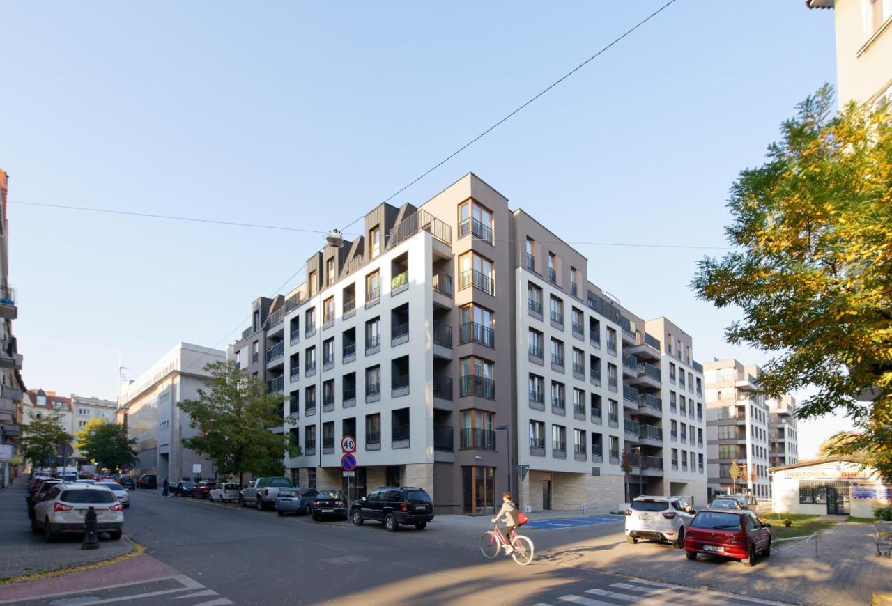 City Centre Modern Apartment Poznan Free Parking Exterior foto