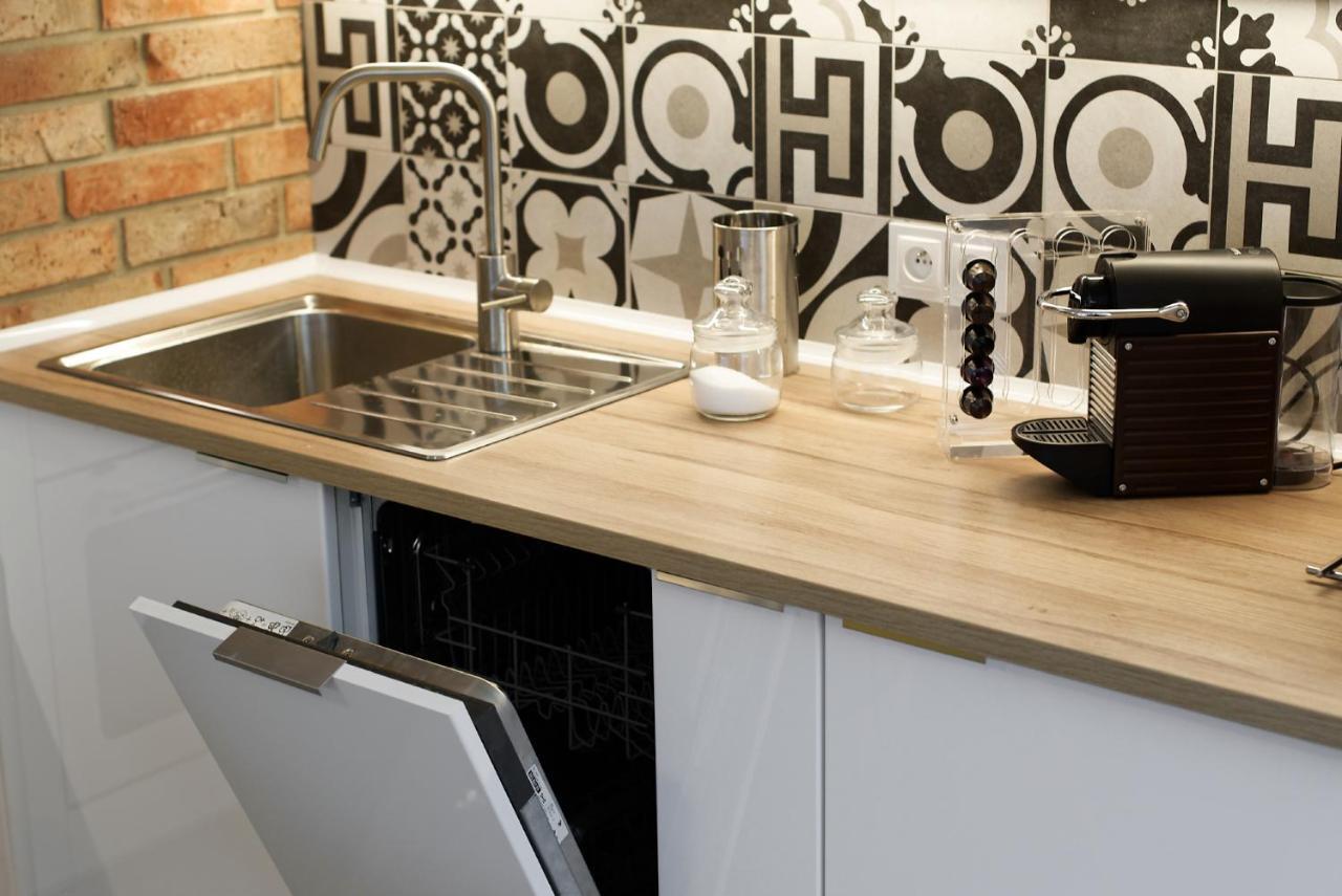 City Centre Modern Apartment Poznan Free Parking Exterior foto