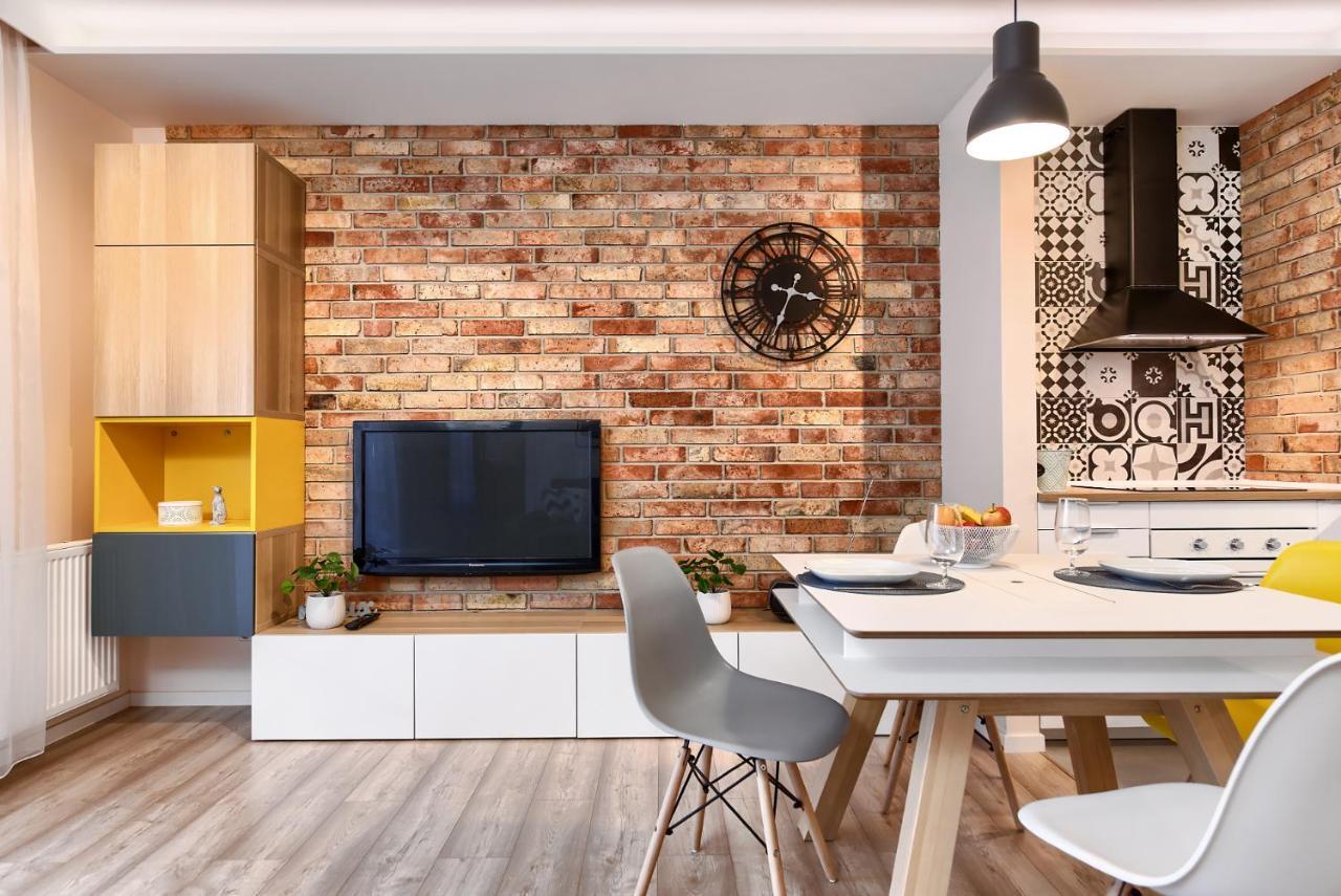 City Centre Modern Apartment Poznan Free Parking Exterior foto
